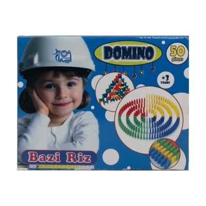 دومینو 50 قطعه بازی ریز | شهر اسباب بازی