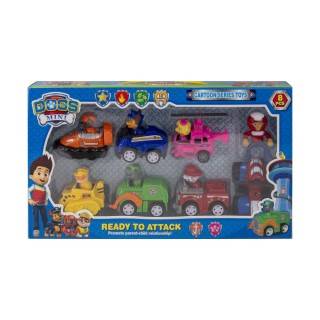 بسته 8 عددی سگهای نگهبان M99B | شهر اسباب بازی