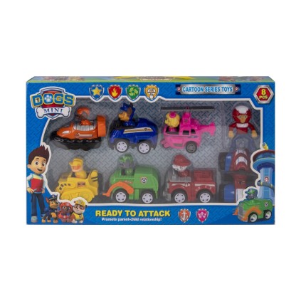 بسته 8 عددی سگهای نگهبان M99B | شهر اسباب بازی