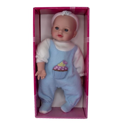 عروسک نوزاد 14 اینچ 3 آواز 14555 | شهر اسباب بازی