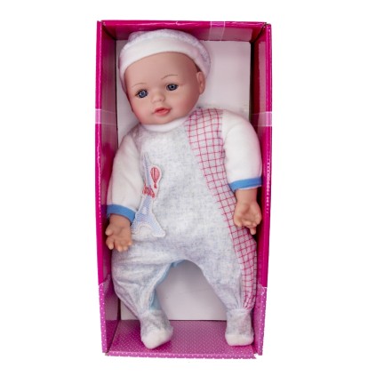 عروسک نوزاد 14 اینچ 3 آواز 14555 | شهر اسباب بازی