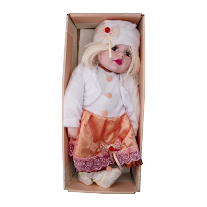 عروسک طرح سرامیک 20 اینچ موزیکال 26044 | شهر اسباب بازی