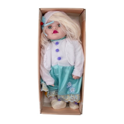 عروسک طرح سرامیک 20 اینچ موزیکال 26044 | شهر اسباب بازی