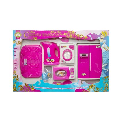 ست وسایل آشپزخانه سیندرلا 2029 Cinderella | شهر اسباب بازی