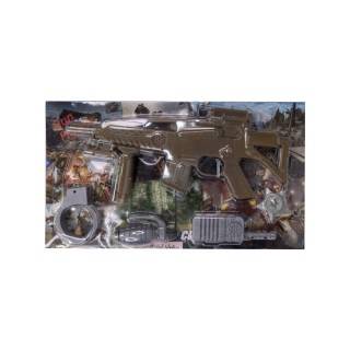 تفنگ اسلحه یوزی و تجهیزات پلیسی  | شهر اسباب بازی