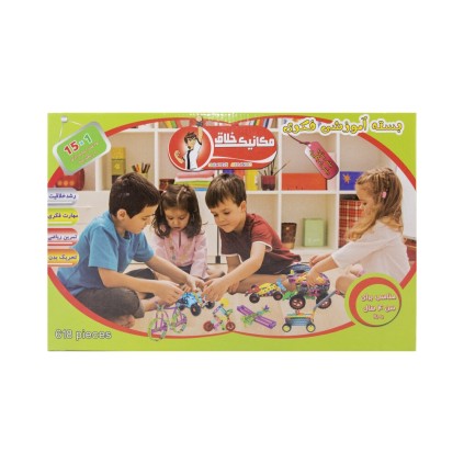 بسته لگو آموزشی فکری مکانیک خلاق 336 | شهر اسباب بازی