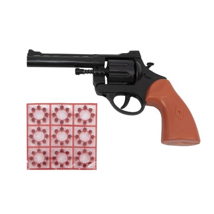 تفنگ کلت کلانتر ترقه ای 12 تیر سلفونی0193 دورج تویز dorg | شهر اسباب بازی