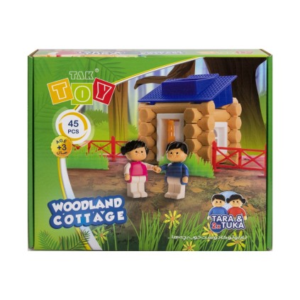 لگوکلبه جنگلی 45تکه | شهر اسباب بازی