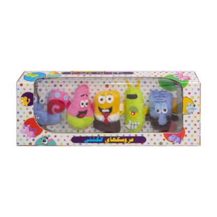 مجموعه عروسکهای انگشتی سری باب اسفنجی | شهر اسباب بازی