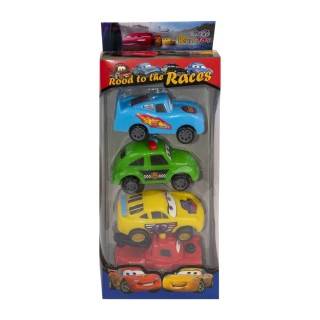 بسته 4 عددی ماشین مکویین 5144 | شهر اسباب بازی