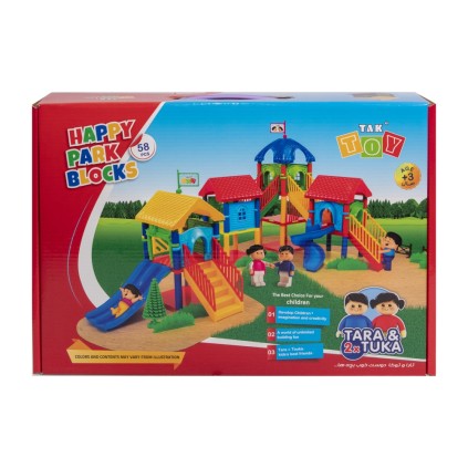 لگو پارک شادی ساختنی 58 تکه 1066 tak toy | شهر اسباب بازی