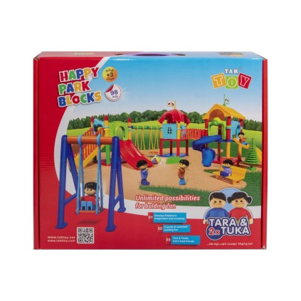لگو پارک شادی ساختنی 98 تکه 1077 tak toy | شهر اسباب بازی