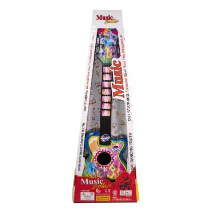 گیتار کلاسیک 90 سانت ارمغان طرح پونی pony guitar  | شهر اسباب بازی