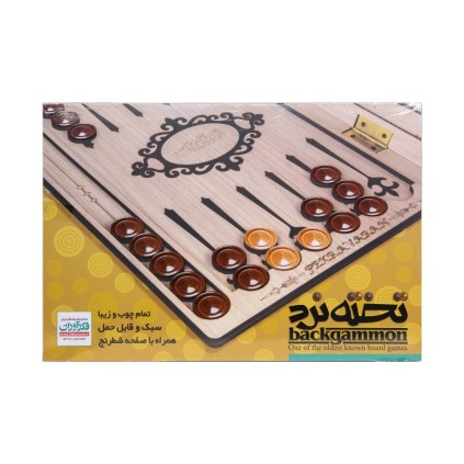 تخته نرد و شطرنج چوبی فکرآوران | شهر اسباب بازی