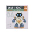 ربات آدم آهنی موزیکال و چراغدار رقاص 6678 DANCE ROBOT 