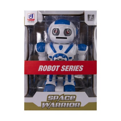 ربات آدمک فضایی جنگنده چراغدار و موزیکال6022 space warrior  | شهر اسباب بازی