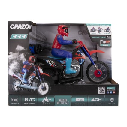 موتور کراس کنترلی شارژی بزرگ 21101 crazon | شهر اسباب بازی