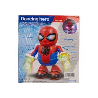 اسپایدرمن رقاص باطریخور چراغدار1819 | شهر اسباب بازی