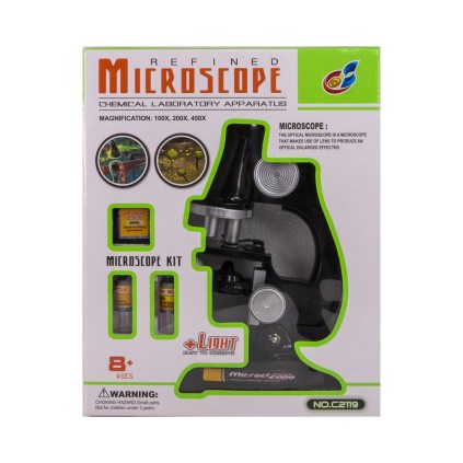 میکروسکوپ دانش آموزی چراغدار 2119 | شهر اسباب بازی