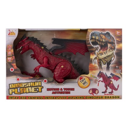 دایناسور کنترلی لمسی بزرگ باطریخور ريال RS6190 | شهر اسباب بازی