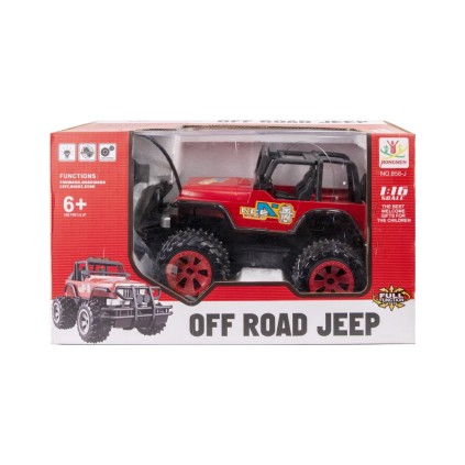 ماشین جیپ کنترلی شارژی 4 کانال 858 | شهر اسباب بازی
