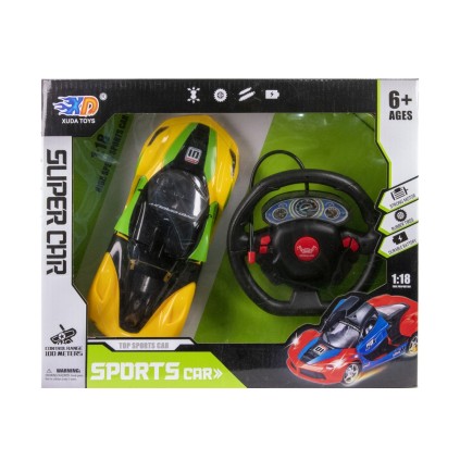 ماشین فراری کنترلی فرمانی شارژی در باز شو 3688-63 | شهر اسباب بازی