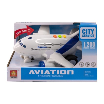 هواپیمای موزیکال و چراغدار 710 | شهر اسباب بازی