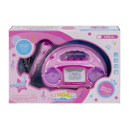 میکروفون و ضبط صوت موزیکال 2756 singer funny  | شهر اسباب بازی