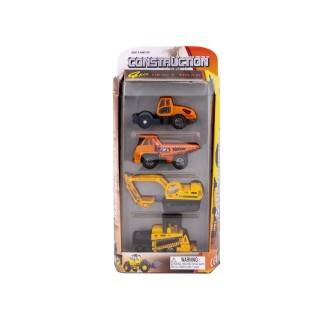 بسته 4 عددی ماشین آلات راهسازی 2072 | شهر اسباب بازی