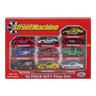 بسته 10 عددی ماشین های خیابانی 2008 | شهر اسباب بازی