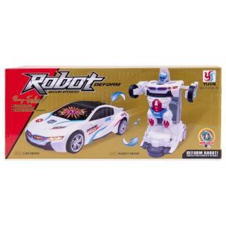 ماشین تبدیل شونده چراغدار و موزیکال 388 | شهر اسباب بازی