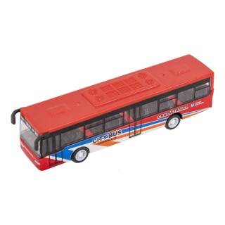 ماشین اتوبوس فلزی عقب کش 632/24/23 | شهر اسباب بازی