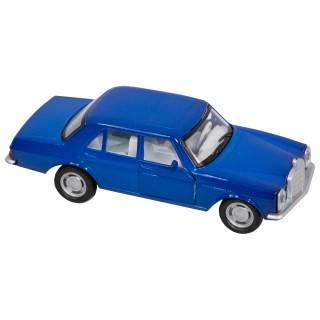 ماشین فلزی بنز آبی عقب کش دربازشو طاها 1513 | شهر اسباب بازی