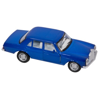 ماشین فلزی بنز آبی عقب کش دربازشو طاها 1513 | شهر اسباب بازی