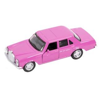 ماشین فلزی بنز صورتی عقب کش دربازشو طاها 1513 | شهر اسباب بازی