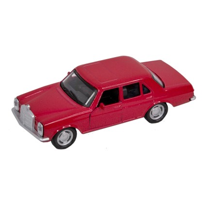 ماشین فلزی بنز قرمز عقب کش دربازشو طاها 1513 | شهر اسباب بازی