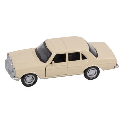 ماشین فلزی بنز کرمی عقب کش دربازشو طاها 1513 | شهر اسباب بازی