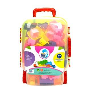 لگو خانه سازی چمدانی چرخدار | شهر اسباب بازی