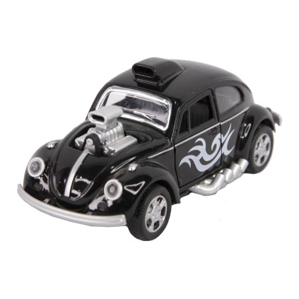 ماشین فلزی فولکس قورباغه دربازشو موزیکال 6757 | شهر اسباب بازی