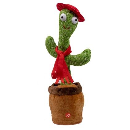 کاکتوس شارژی با لباس و کابل شارژ | شهر اسباب بازی