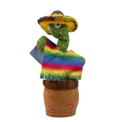 کاکتوس شارژی با لباس و کابل شارژ | شهر اسباب بازی