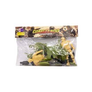 پک 3سرباز تانک جت تفنگ بیسیم | شهر اسباب بازی