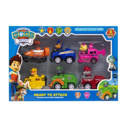 پک سگ های نگهبان 6 عددی M-99A | شهر اسباب بازی