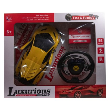 ماشین لامبورگینی کنترلی شارژی فرمانی درباز شوXB62 | شهر اسباب بازی