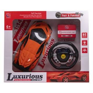 ماشین لامبورگینی کنترلی شارژی فرمانی دربازشو XB62 | شهر اسباب بازی