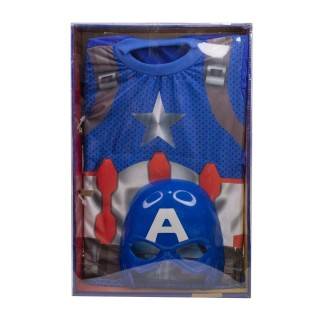 لباس کاپیتان امریکایی مناسب سن 4 تا 6 سال | شهر اسباب بازی