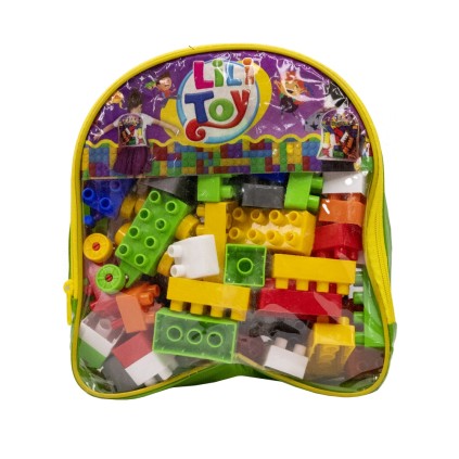 لگو کوله پشتی 120 تیکه لی لی توی | شهر اسباب بازی