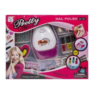 ست آرایشی دخترانه خشک کن ناخن 85020/2 | شهر اسباب بازی