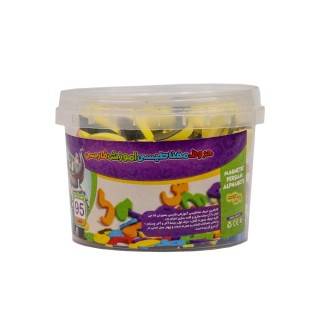 حروف الفبا فارسی آهنربایی 95 تیکه  | شهر اسباب بازی