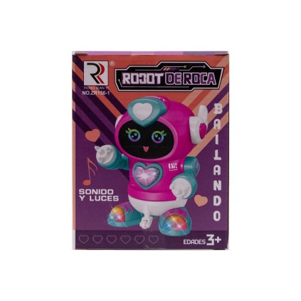 ربات آدم آهنی باطری خور موزیکال ZR156/1 | شهر اسباب بازی